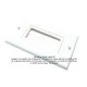 Placa Tapa Cepillo Pasacables ABS